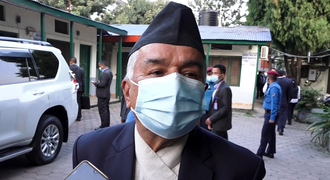 गठबन्धन टुटेको घाेषणा गर्दै रामचन्द्रले भने–अब हाम्राे हातमा केही रहेन